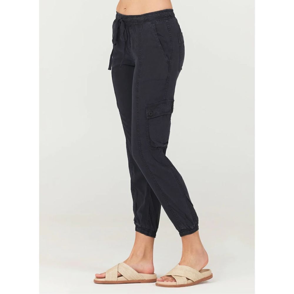 Bella Dahl Cargo Track Pants - Black Size S‎ - Picture 4 of 16